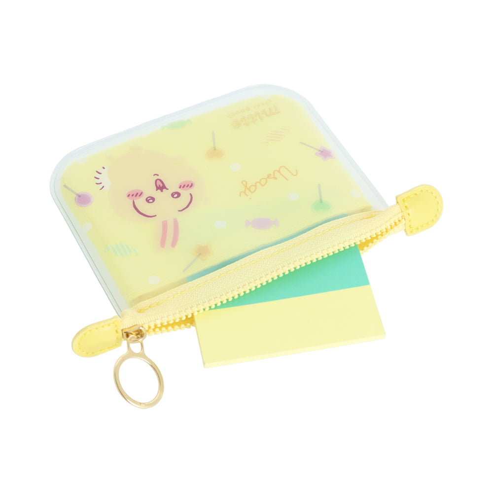 Sun-Star Chiikawa Zipper Pouch - Pouch | Cosmetics | Oomomo Canada