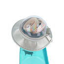 Pencil Case (With UFO-Shaped Pocket/Clear/UFO/9.5x9.5x23cm/Sun Star/UFO Pencil Case/SMCol(s): Blue)