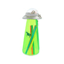 Pencil Case (With UFO-Shaped Pocket/Clear/UFO/9.5x9.5x23cm/Sun Star/UFO Pencil Case/SMCol(s): Green)