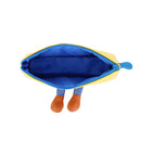 Sun-Star Dasoku Boat-Shaped Pencil Case   Jeans / Yellow