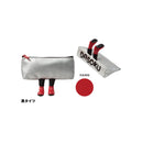 Sun-Star Dasoku Boat-Shaped Pencil Case   Black Tight / White