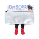 Sun-Star Dasoku Boat-Shaped Pencil Case   Black Tight / White