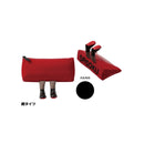 Sun-Star Dasoku Boat-Shaped Pencil Case   Fishnet Tights / Red