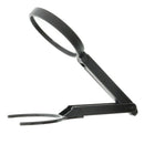 Sun-Star Magnifying Glass Loupe Pro with Stand - Black    x2.0 / 75mm 