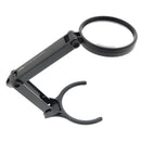 Sun-Star Magnifying Glass Loupe Pro with Stand - Black    x2.3 / 65mm 
