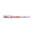Sakura Craypas Mixline Double-Ended: Wide, Thin Water Based Coral Red, Red Highlighter Pen - Orange
