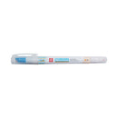 Sakura Craypas Mixline Double-Ended: Wide, Thin Water Based Blue, Orange Highlighter Pen - Blue