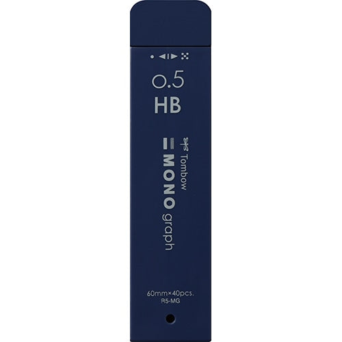 Mechanical Pencil Lead (0.5mm/HB/Black/Tombow/MONO Graph/SMCol(s): Navy)