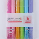 Double Ended Marker (Red/Orange/Yellow/Green/Light Blue/Blue)