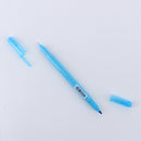 Double Ended Marker (Golden Yellow/Wisteria Purple/Lime Green/Princess Pink/Sky Blue)