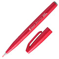 Pentel Fude Touch Sign Pen Red