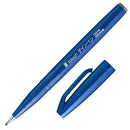 Pentel Fude Touch Sign Pen Blue