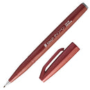 Pentel Fude Touch Sign Pen Brown