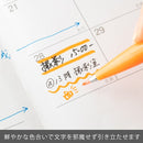 Pentel Fude Touch Sign Pen Orange