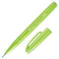 Pentel Fude Touch Sign Pen Light Green