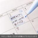 Pentel Fude Touch Sign Pen Grey Blue