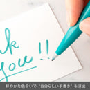 Pentel Fude Touch Sign Pen Turquoise