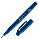 Pentel Fude Touch Sign Pen Blue Black