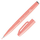 Pentel Fude Touch Sign Pen Coral Orange