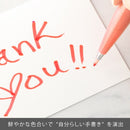 Pentel Fude Touch Sign Pen Coral Orange