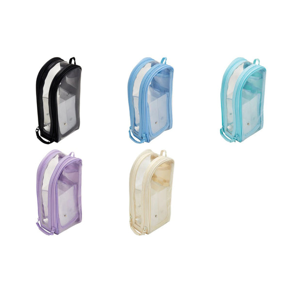Raymay Fujii DETECOOL CLEAR Book-Shaped Pencil Case