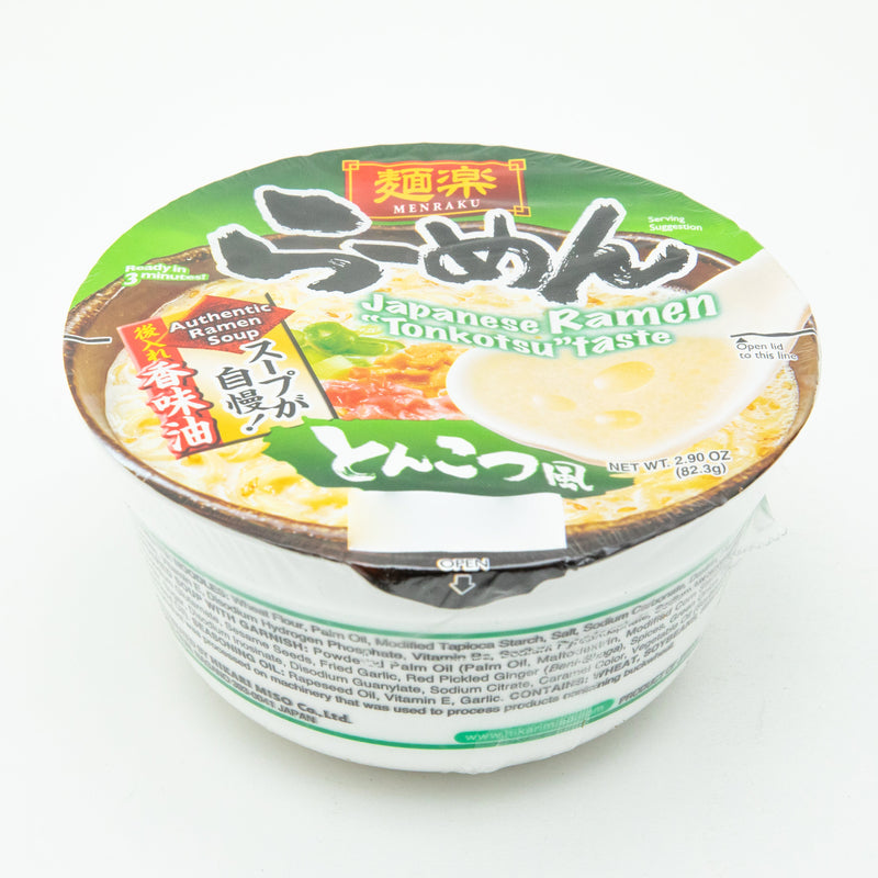 Menraku Japanese Ramen Tokontsu Flavor