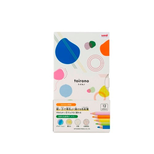 Colored pencil toirono 12col Set