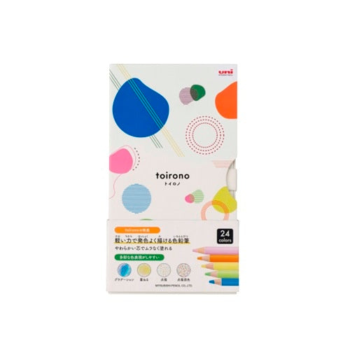 Colored pencil toirono 24col Set