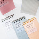 Lihit Lab Verical Memo Pad Pink