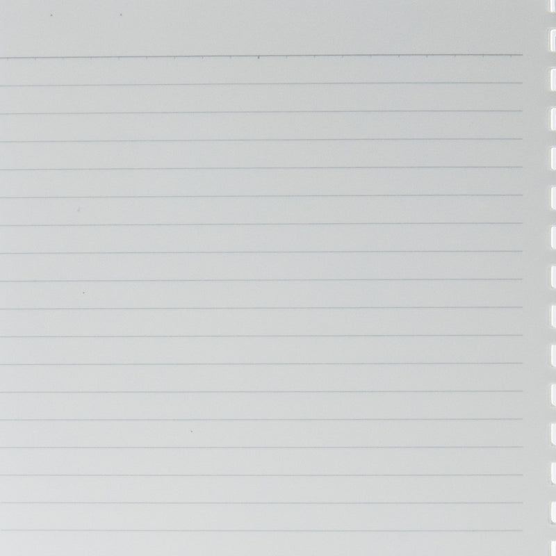 Ruled Notebook (Binding comb opens for refills/B6/11.1x14.8cm)