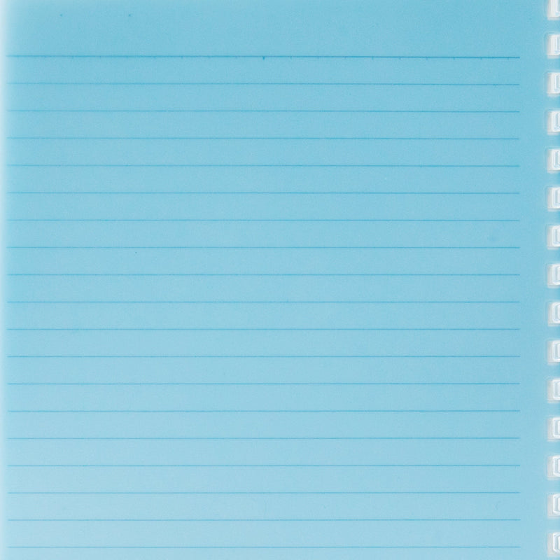Ruled Notebook (Binding comb opens for refills/B6/13.4x18.2cm)