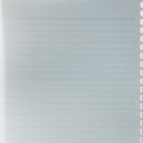 Ruled Notebook (Binding comb opens for refills/A5/15.4x21cm)
