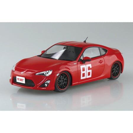 Aoshima 1/24 MF GHOST #1, Katagiri Kanata Zn6 Toyota86 Comics Vol.1 Odawara Pikes Peak Ver.