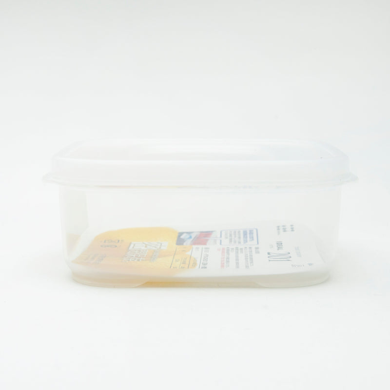 Plastic Food Container (Polyethylene/Polypropylene/Small/Shallow)