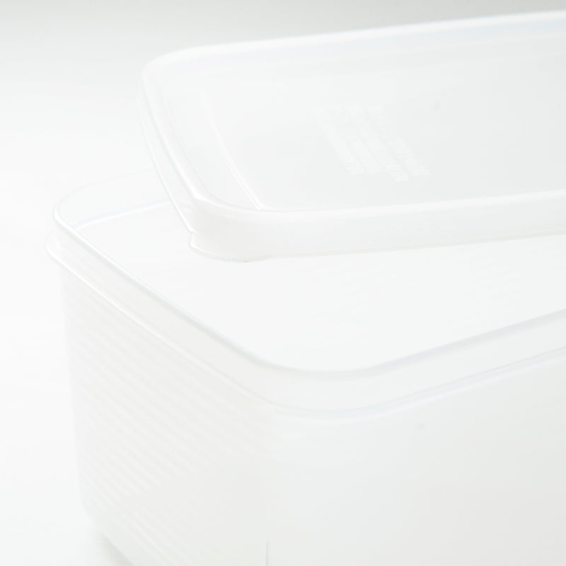 Plastic Container - 1.4L (Food/Rectangle/CL/21.8x11.5x7.5cm / 1.4L)