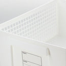 Basket (PP/w/Handles/Rectangle/WT/21.5x28.7x11.5cm)