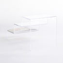 Tiered Doll Stand Clear Display Stand