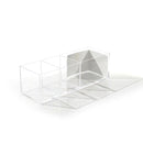 3-Section Clear Storage Tray