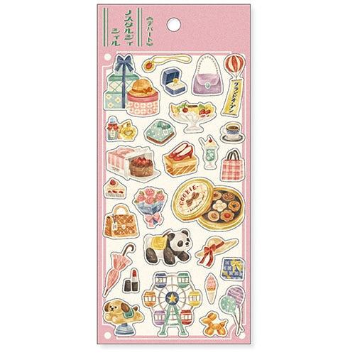Mindwave Nostalgy Seal Nostalgic Department Store Stickers