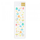 NB Foron Clear Glitter Stickers Space