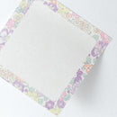 NB Risette Flower Patterns Sticky Notes (30 Sheets) Alice
