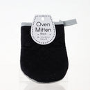 Oven Mitt with String (Women/Black/17x11cm) Individual Package