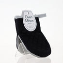 Oven Mitt with String (Women/Black/17x11cm) Individual Package