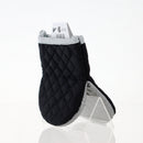 Oven Mitt with String (Women/Black/17x11cm) Individual Package