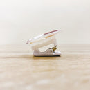 Pine Book 2pcs Shoebill 360rotation 2-Way Clear Acrylic Clips 