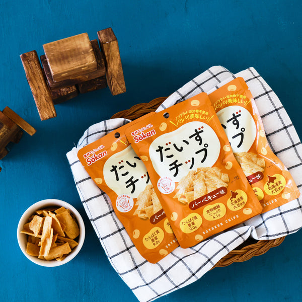 Puffed Bean Snack (Barbecue Flavour/23 g/Sokan)