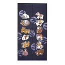 Japanese Style Long Chinese Zodiac Noren Curtain 