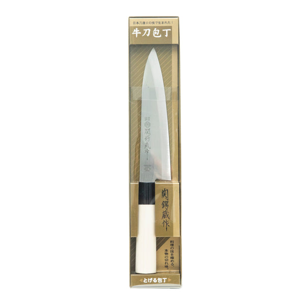 Chef's Knife (Gyuto/Can Sharpen/White Wooden Handle/30cm/SMCol(s): White)