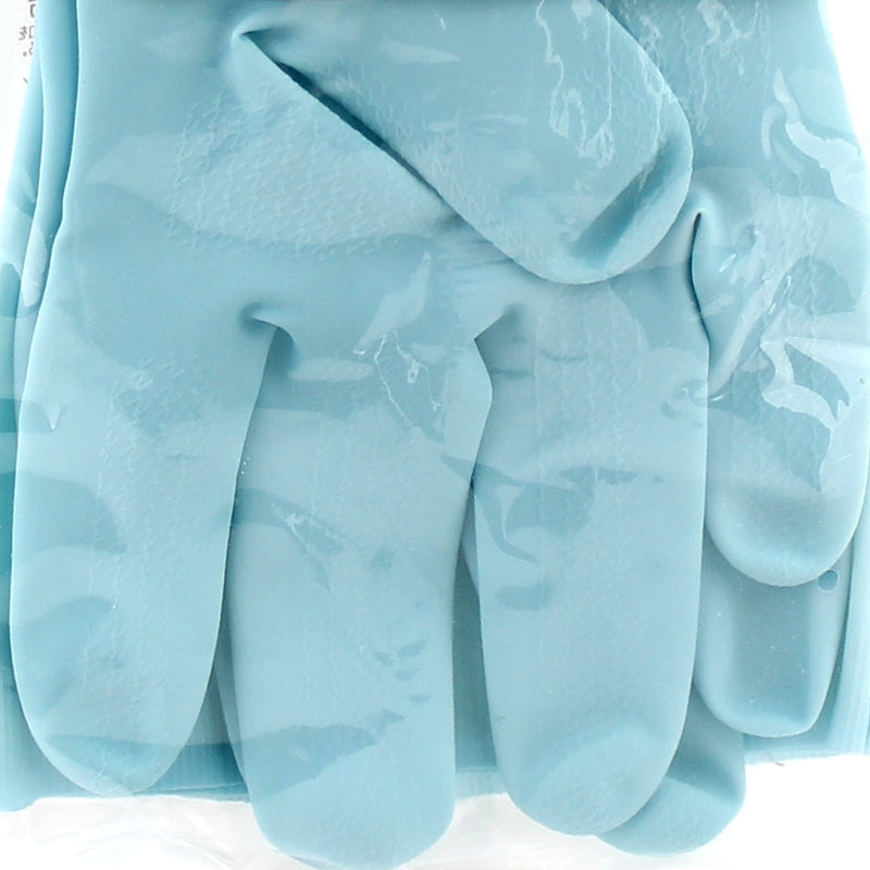 Rubber Gloves -M (Rubber/Thin/S/BL/M (1pr))