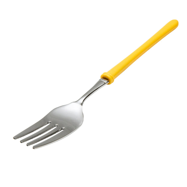 Dessert Fork (Stainless Steel/ABS/18,4cm/SMCol(s): Yellow)